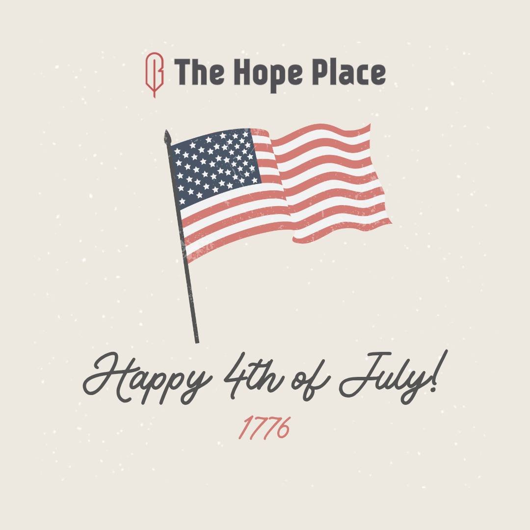MAY YOUR INDEPENDENCE DAY BE FULL OF FREEDOM! #bestday #freedom #flagoftheunitedstates
To learn more about us or to schedule an appointment, visit www.hopeplacetx.com
#MentalHealthMatters