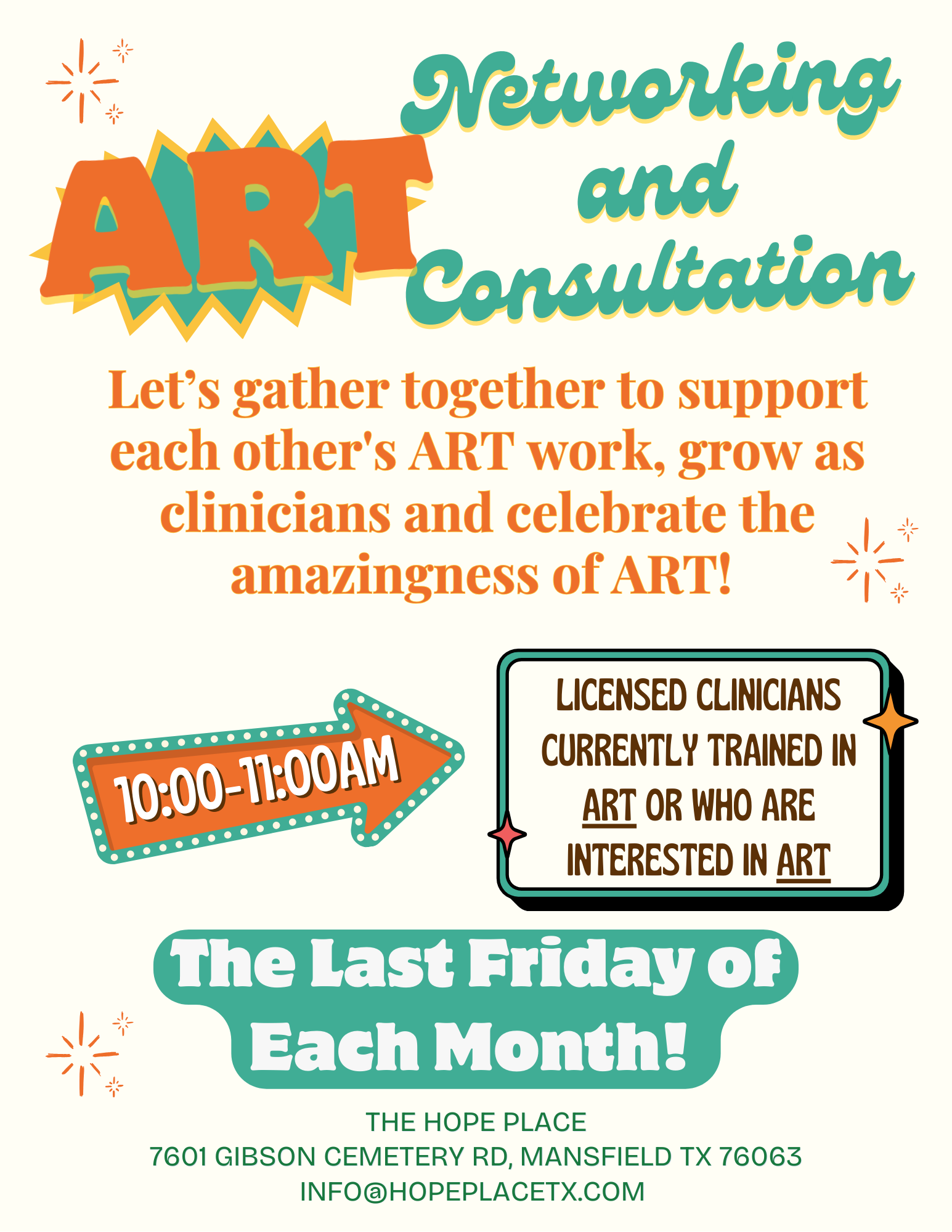 ART Networking Event (FREE)