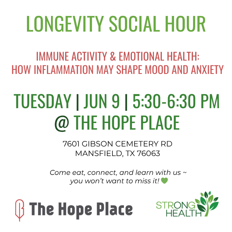 Longevity Social Hour by Strong On Health