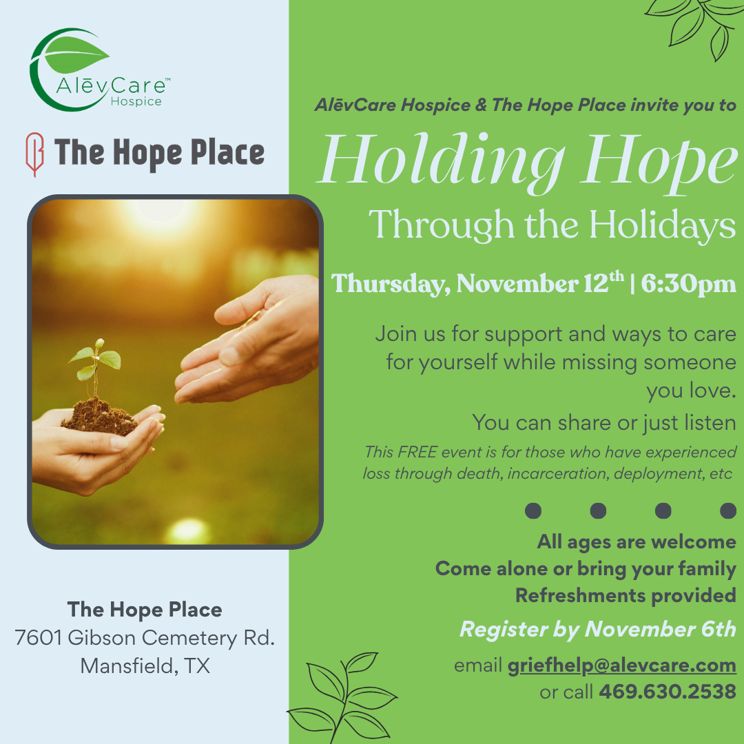 Holding Hope Through the Holidays