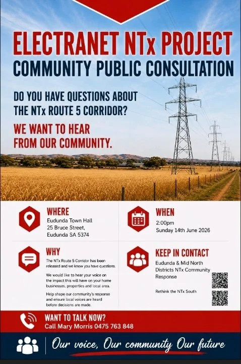 Electranet NTx Project Community Public Consultation