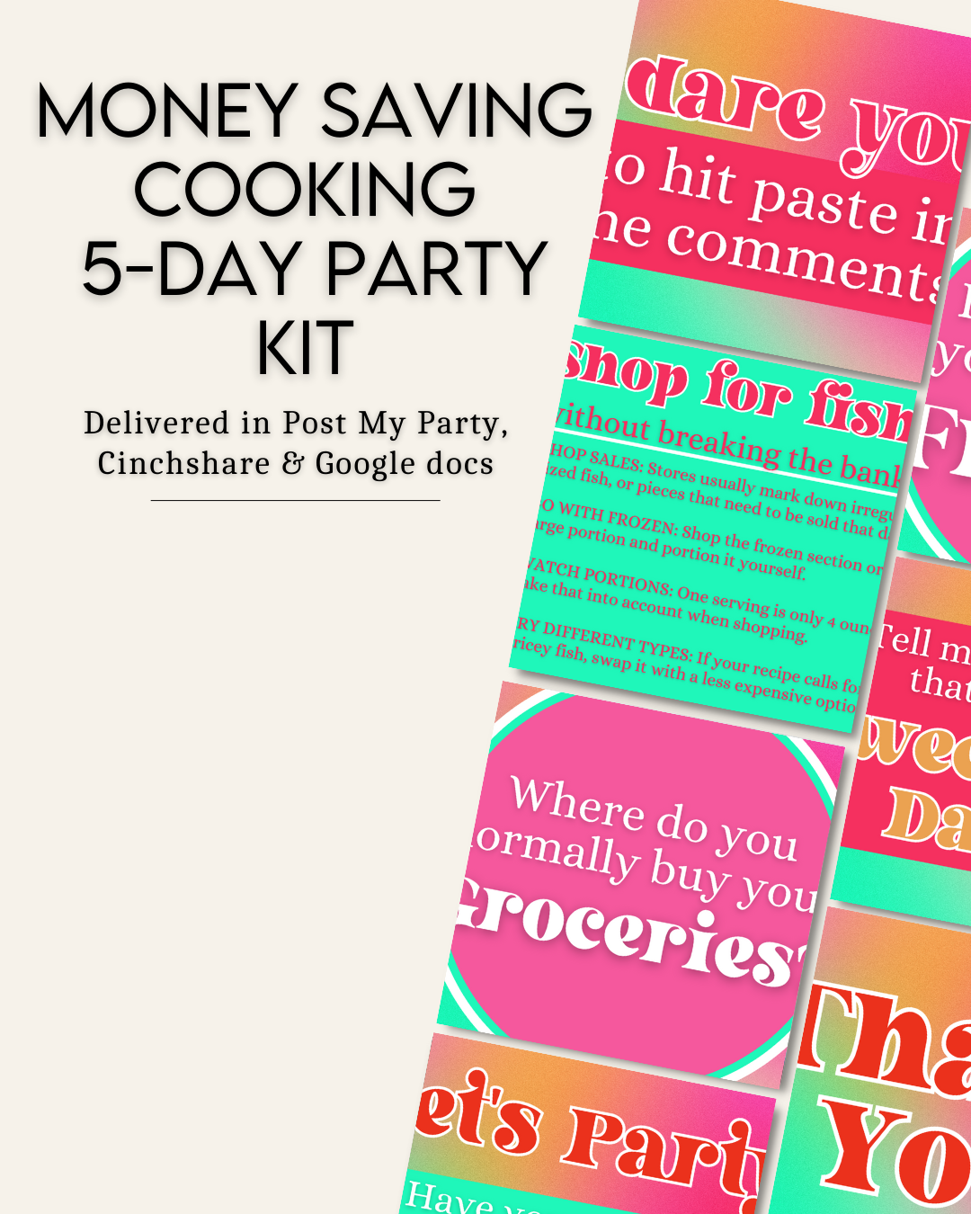 Basic Template Cooking Bundle Virtually Everything
