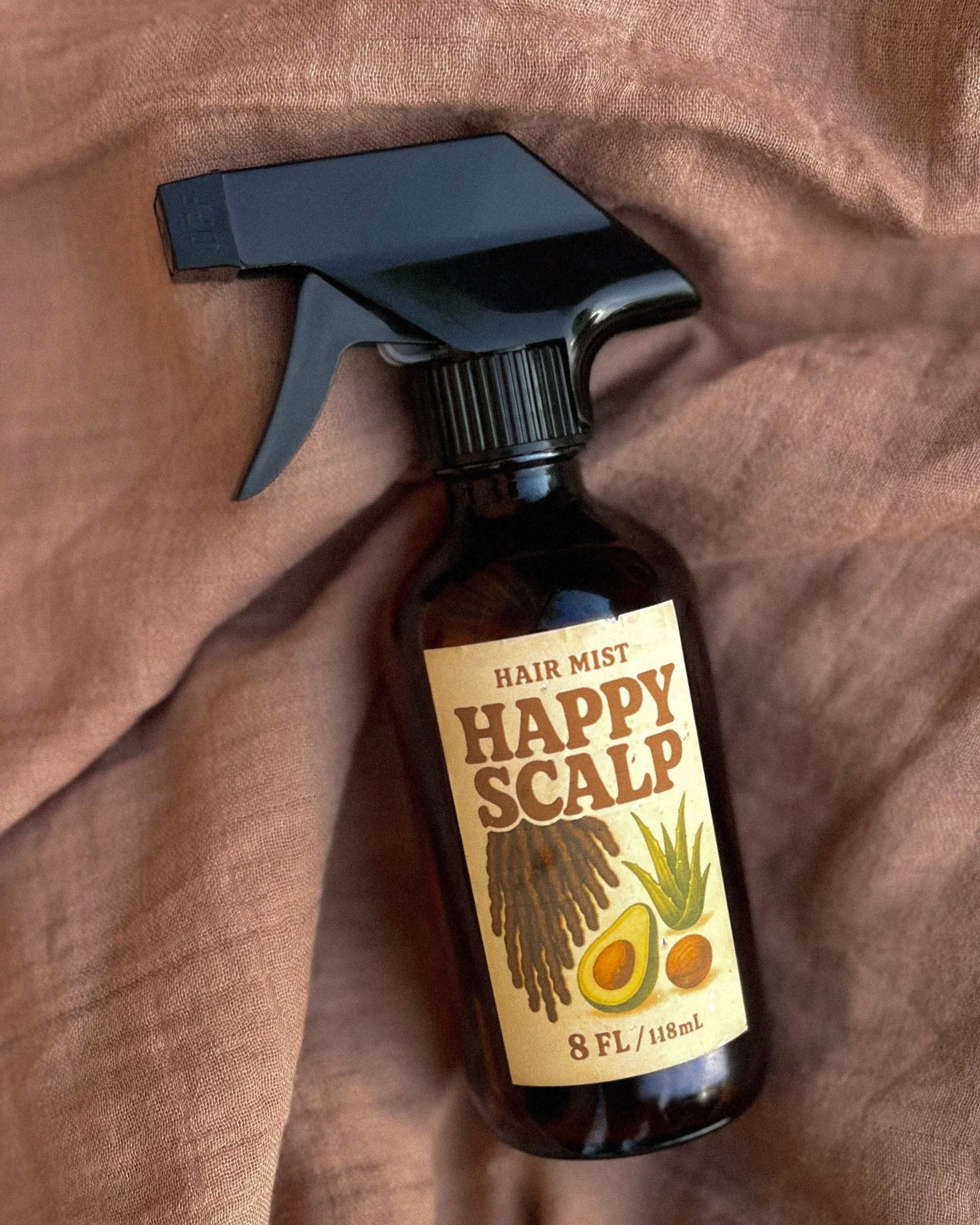 < Happy Scalp > Hydrating Loc Mist •