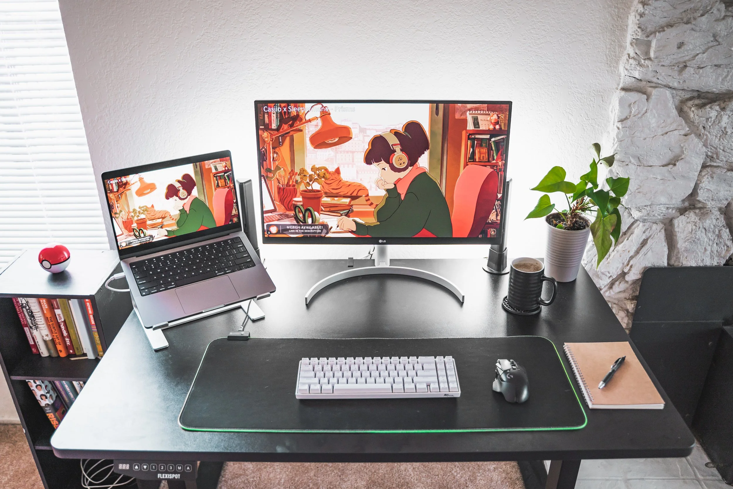 Work From Home Desk Tour