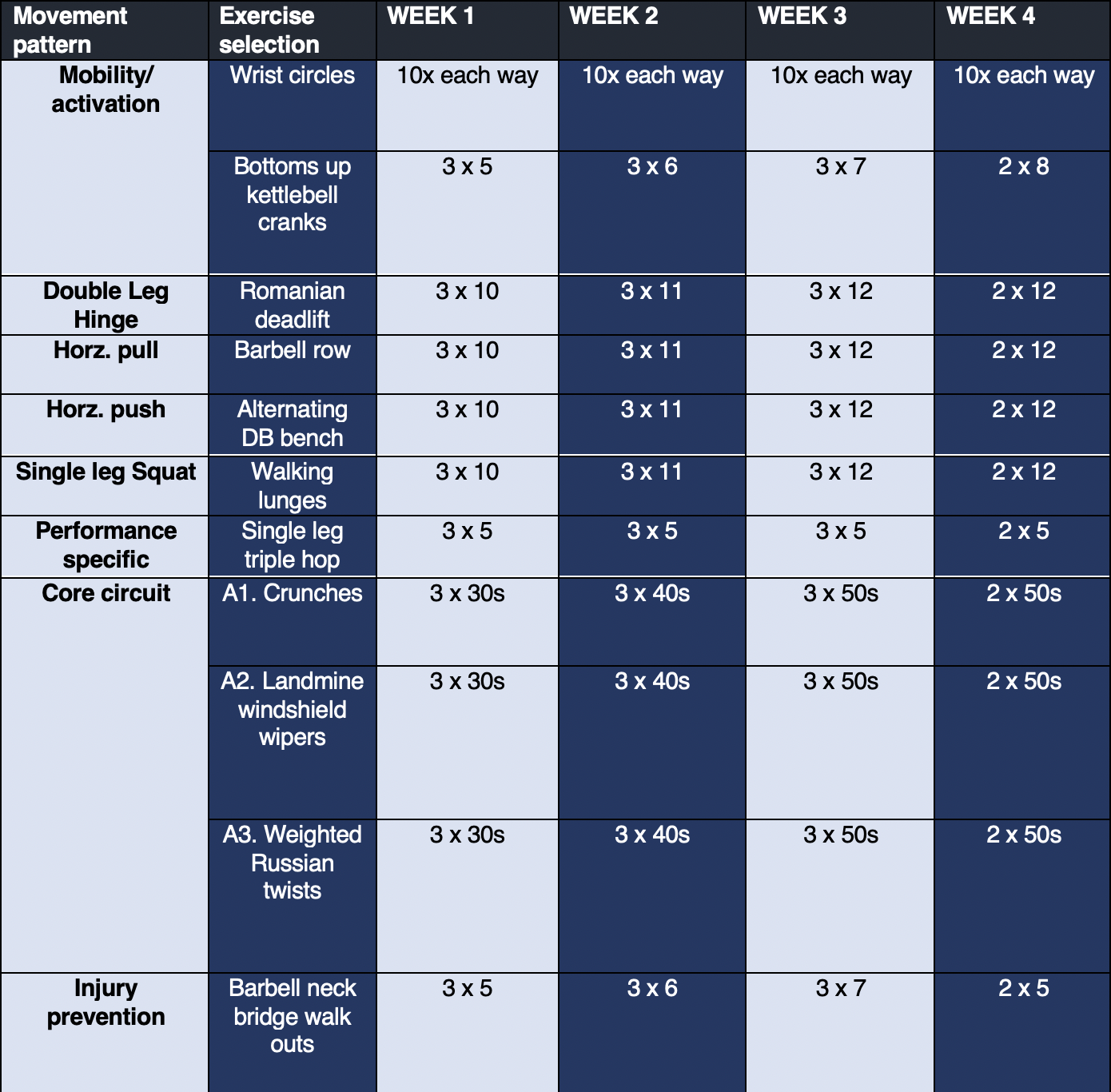 Strength Training for Combat Athletes — The Club Physio