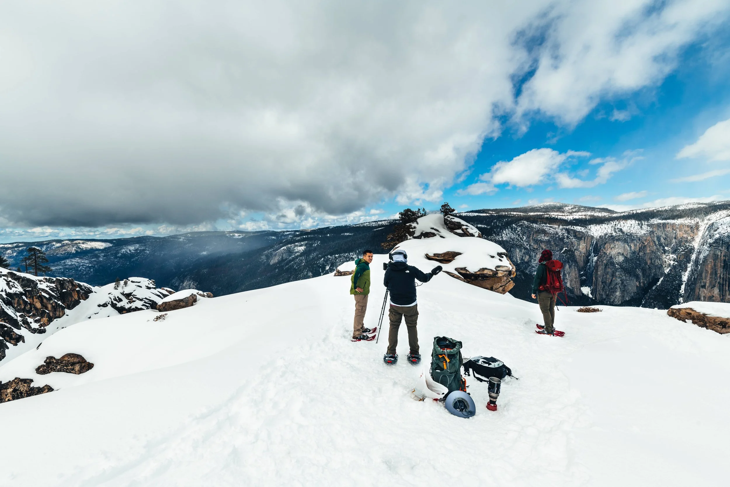 Film Crew, Yosemite National Park, CA.