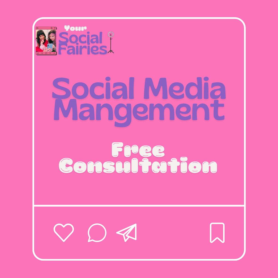 Social Media Management  - Free Consultation
