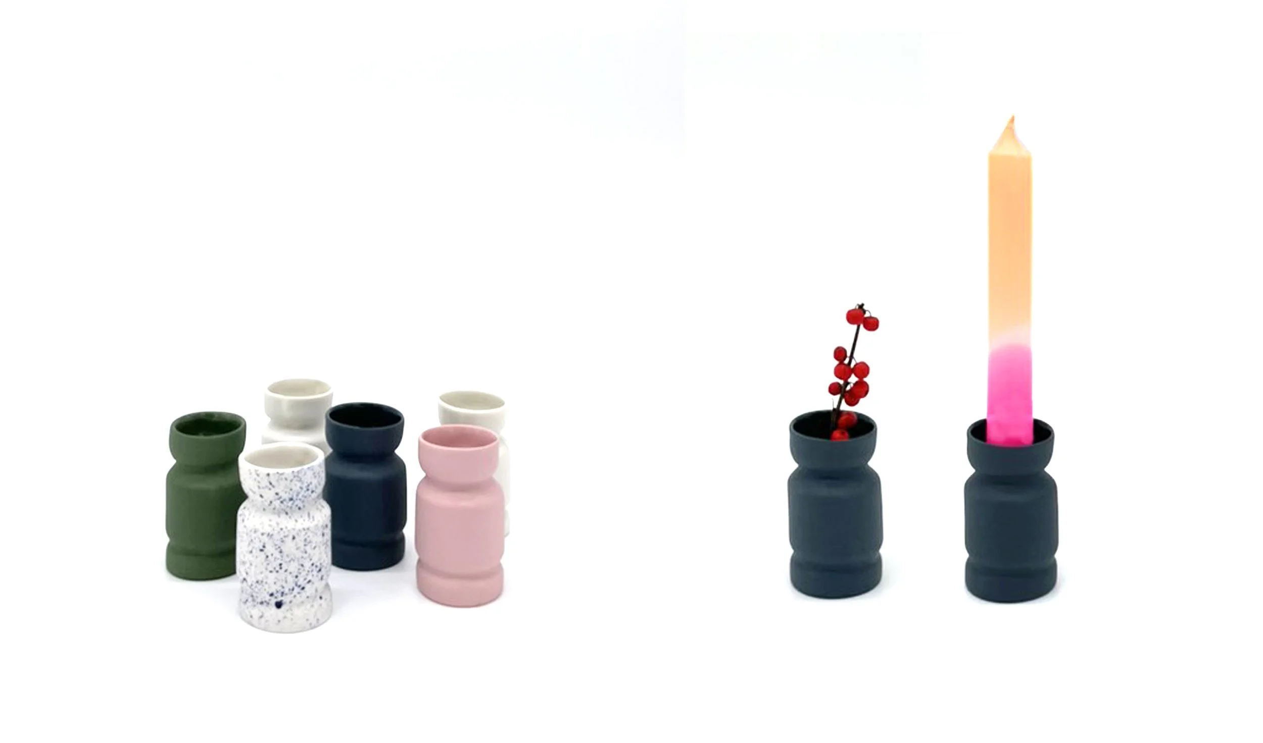 Kerzen-Väsli  | schwarz