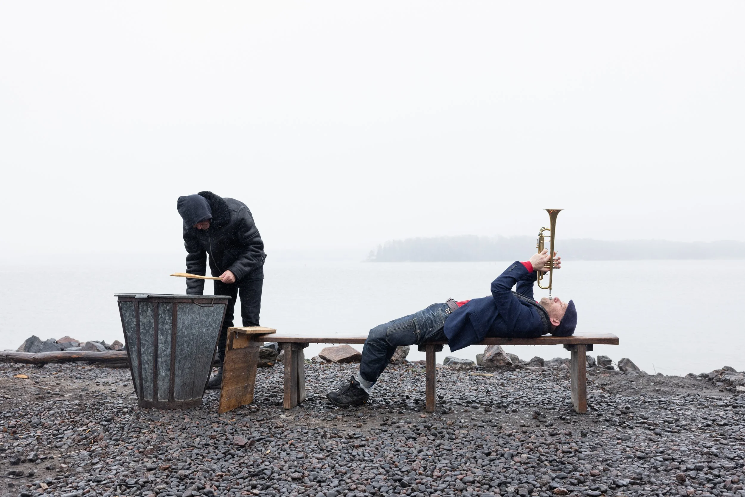 The Last Löylys of Sompasauna. The community that has evolved around the communal sauna Sompasauna in Helsinki celebrate the last day of the sauna before it has to move to the other side of the city. 

Published in Helsingin Sanomat 28.3.2025.