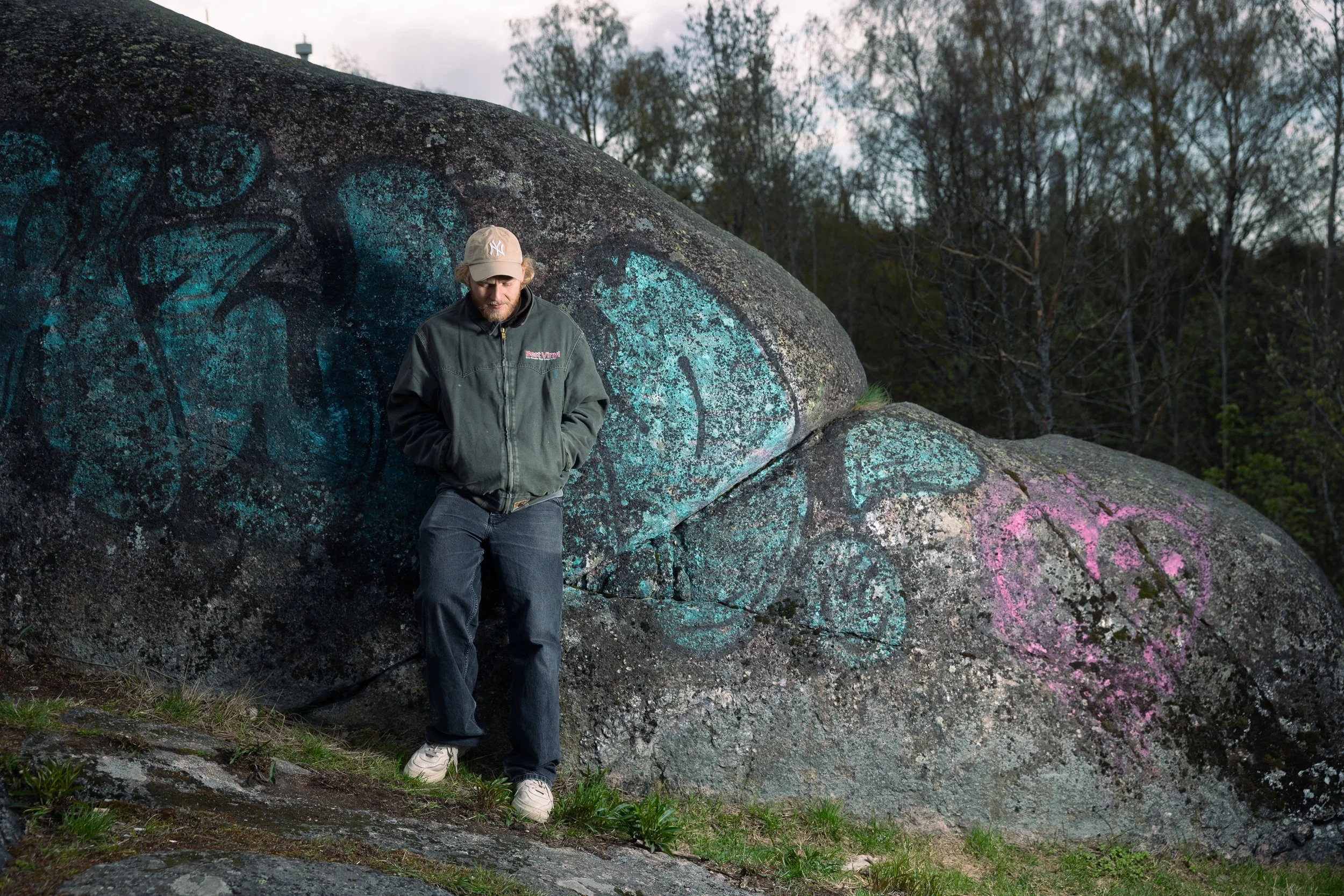Actor Elias Salonen photographed for Suomen Kuvalehti