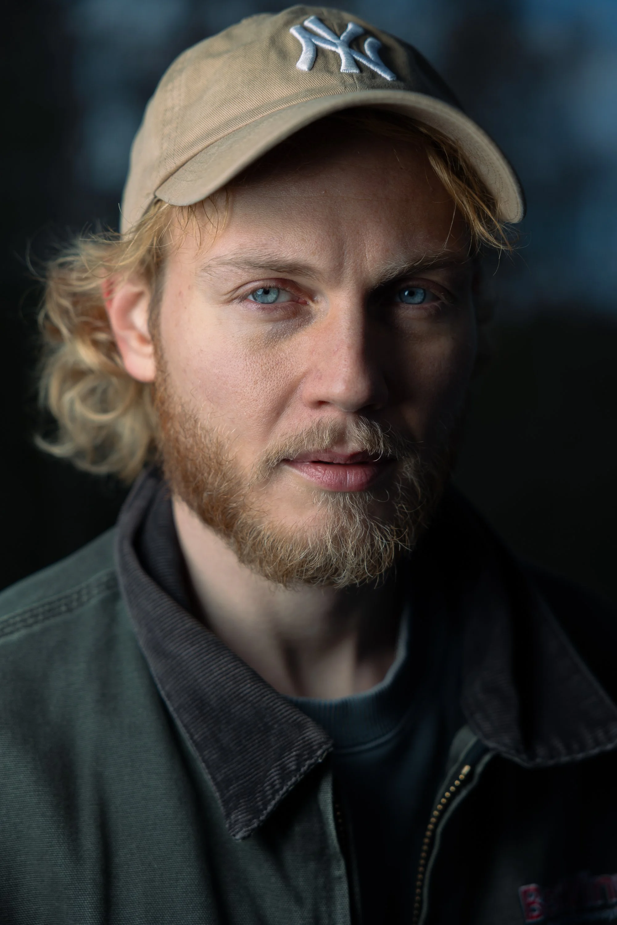 Actor Elias Salonen photographed for Suomen Kuvalehti.