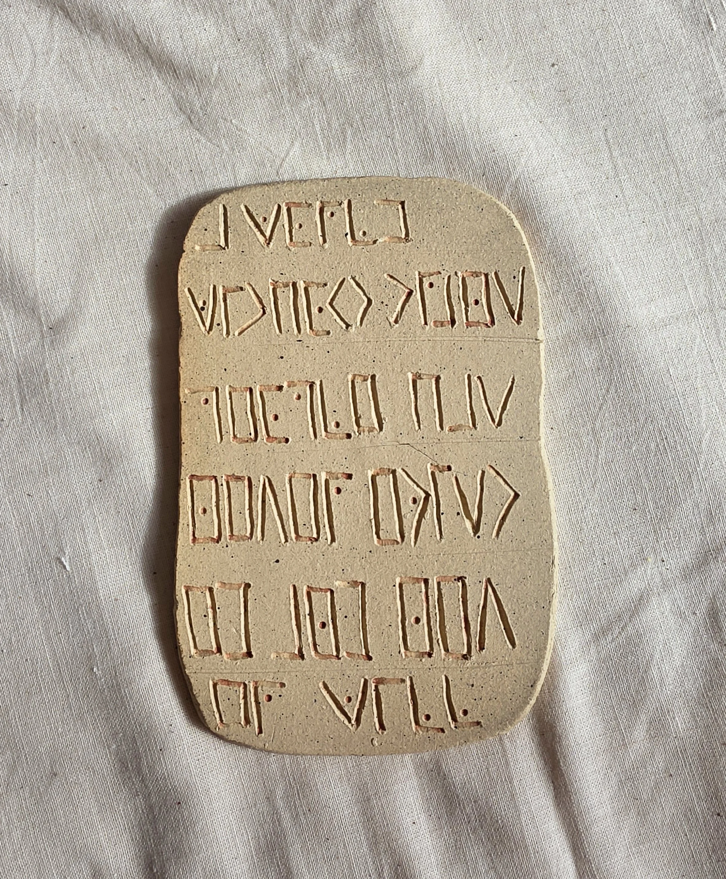 Clay tablet 2