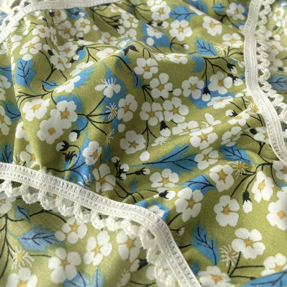 Big Knickers in organic Liberty Fabric print - 100% compostable