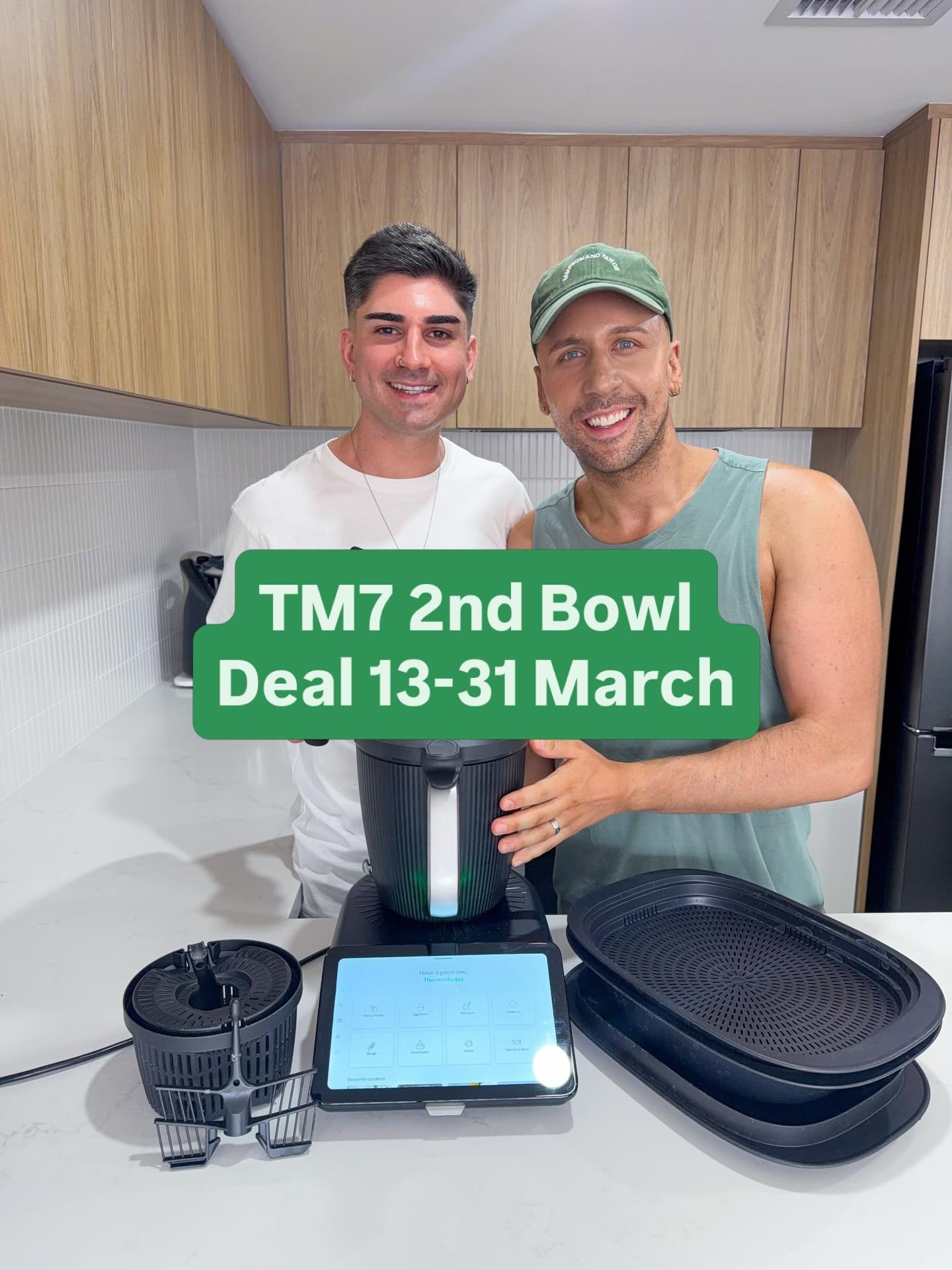 We just found out some very exciting news we weren&rsquo;t expecting today 😍🎉

You can now order a TM7 and add an extra 2nd bowl, blade and lid set for just $199! 🤩 (retail price is $429 - saving $230). If you&rsquo;ve been thinking about getting 