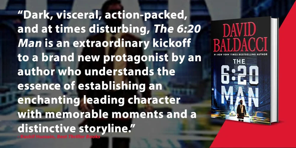 The 620 Man By David Baldacci — the best thriller