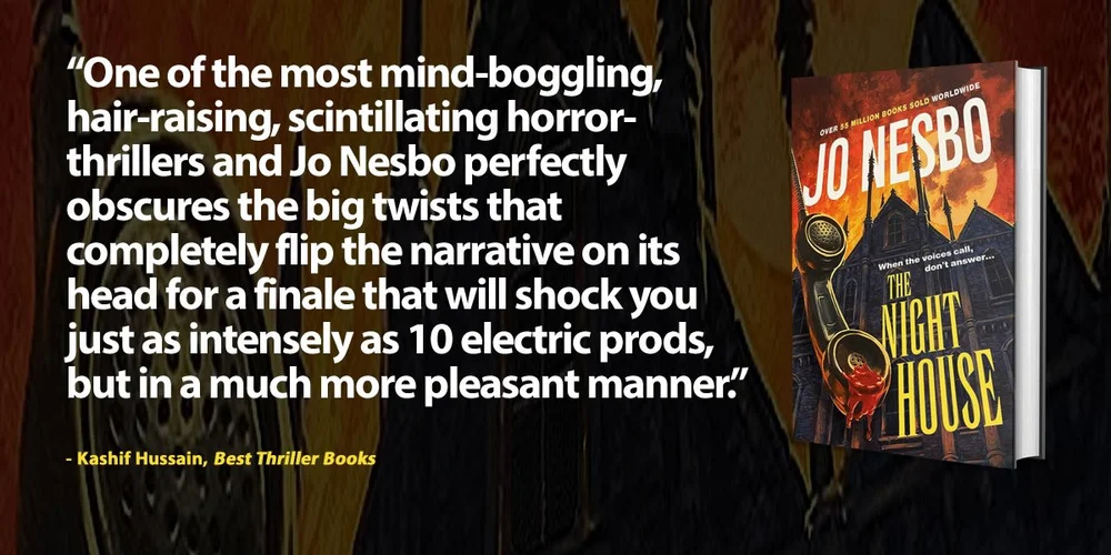 The Night House By Jo Nesbo — the best thriller books