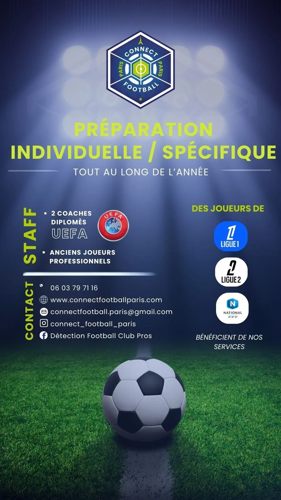 CONNECT TRAINING - Entrainements individuels