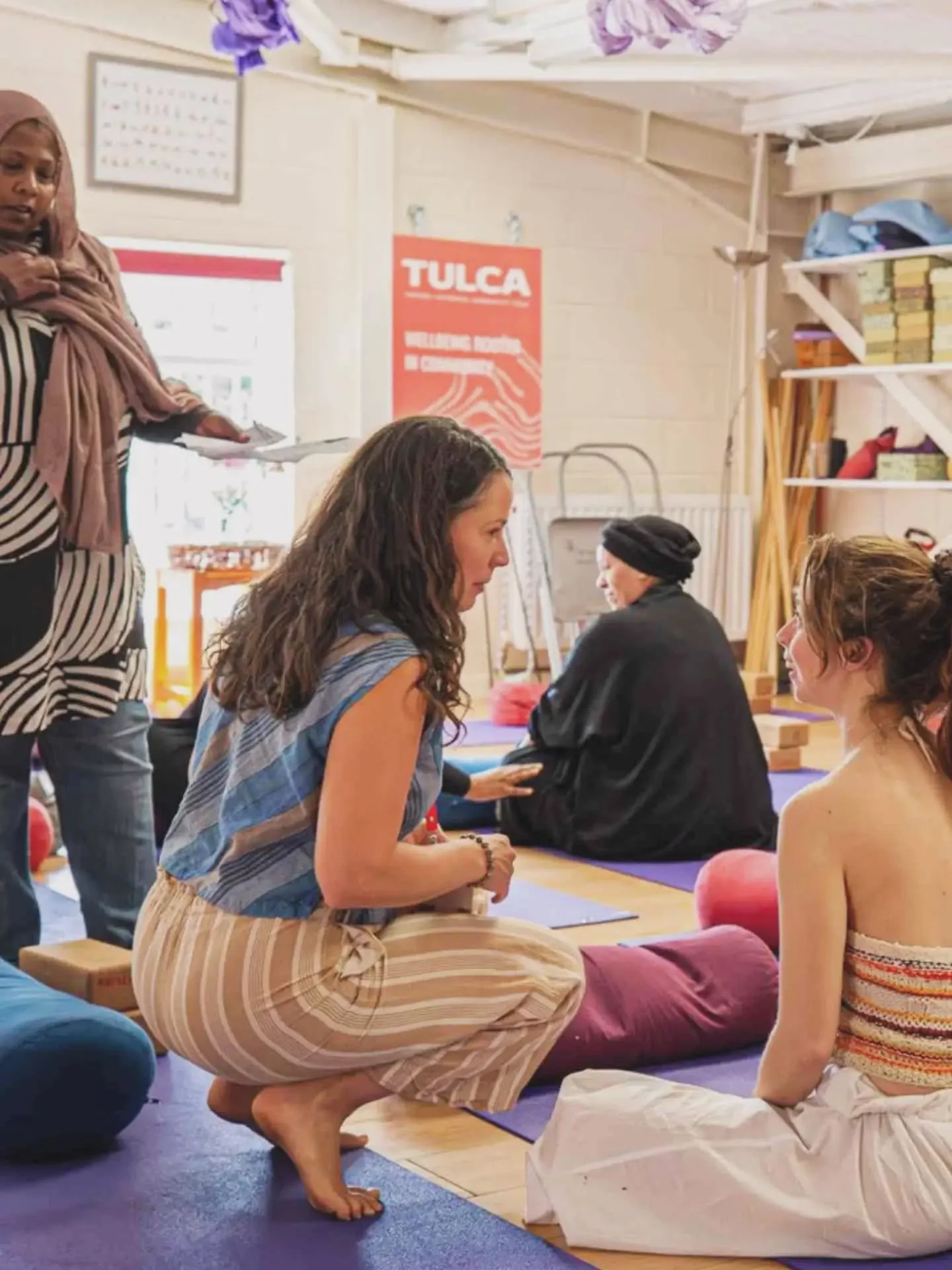 🌊Yoga and its effectiveness for people who have experienced trauma 🌊

Not only has trauma-sensitive yoga been shown to reduce PTSD symptoms and support interoceptive awareness, that is, the ability to notice and make sense of what's happening withi