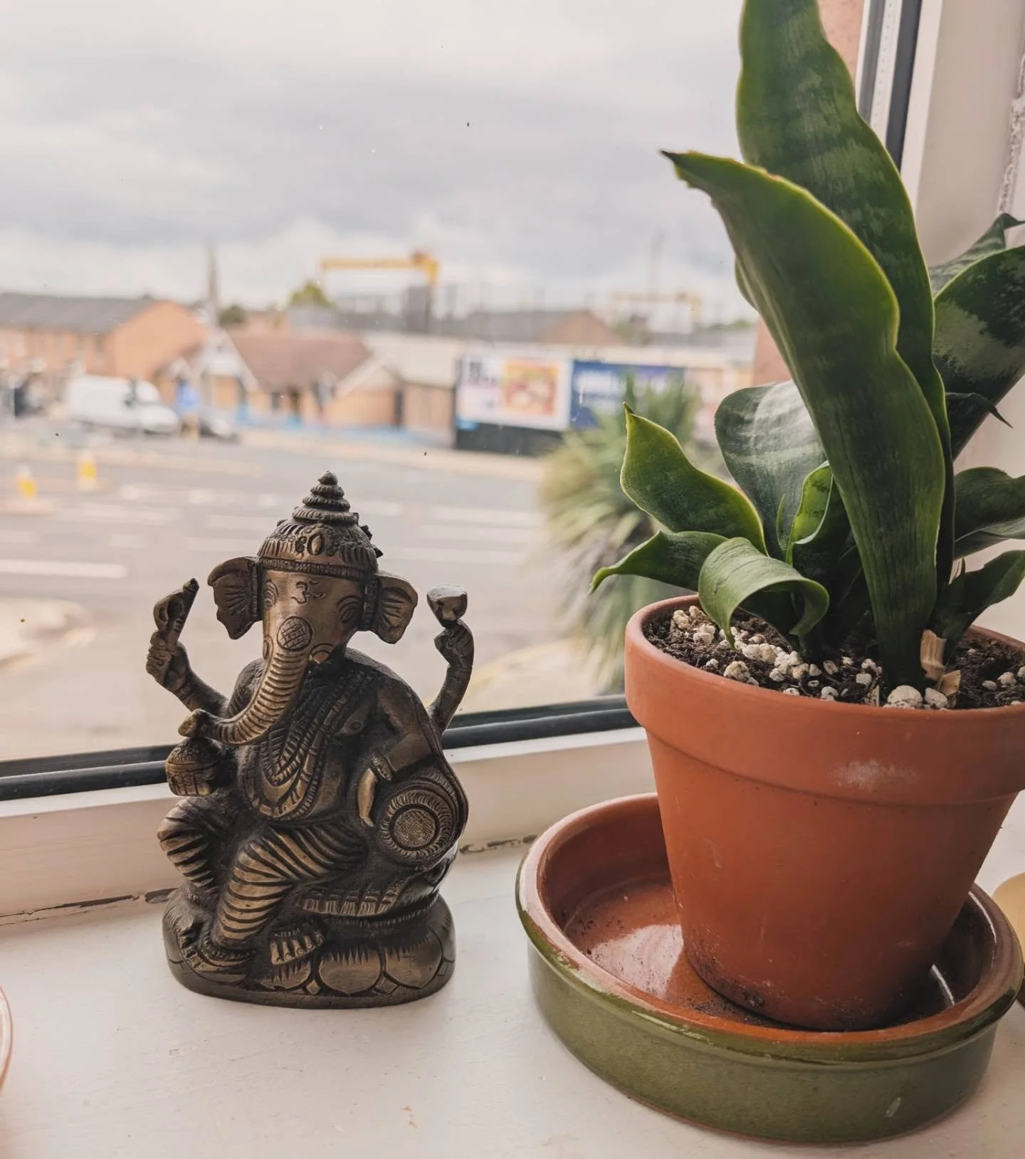 🌊A note on obstacles and barriers

Ganesha has been sitting in the @maitristudiobelfast office window, looking out over Belfast for some time. Often associated with the removal of obstacles, he got us thinking about some of the barriers people face 