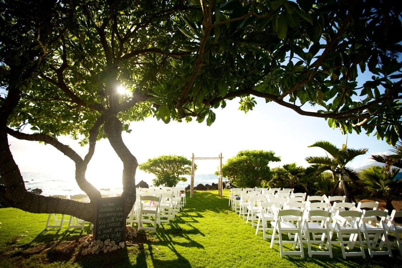 Maui Ocean View Wedding Locations