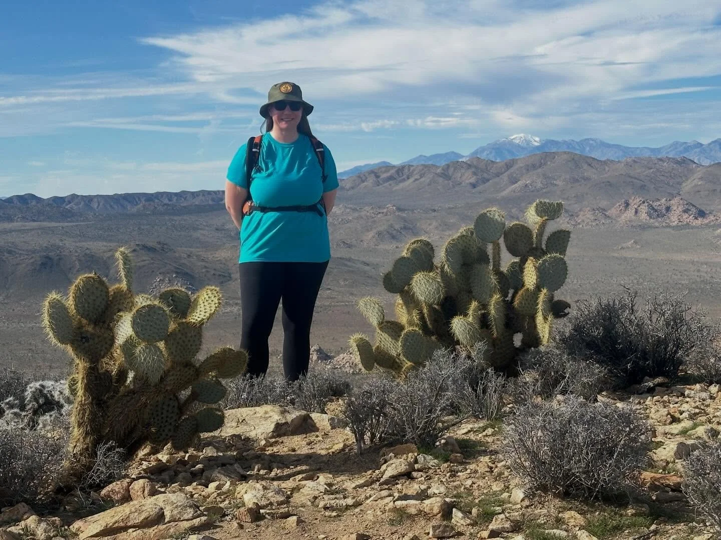 Sobriety fun! Hiking in Joshua Tree and stopped at the Mojave Desert preserve on the way to Death Valley. Are you having fun yet? No? DM me - this is possible for you too!!