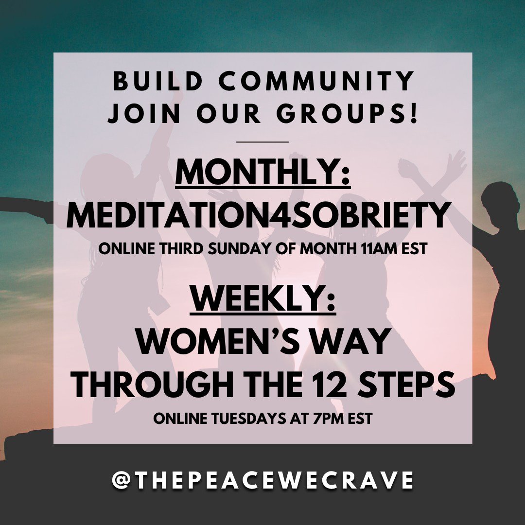 JOIN OUR GROUPS FOR COMMUNITY IN RECOVERY! SEE THE LINK IN MY BIO!

#sobriety #sherecovers #wedorecover #recoveryrocks #alcoholfreelife #soberlife #mentalhealth #sobercommunity #odaat #sober #soberliving
