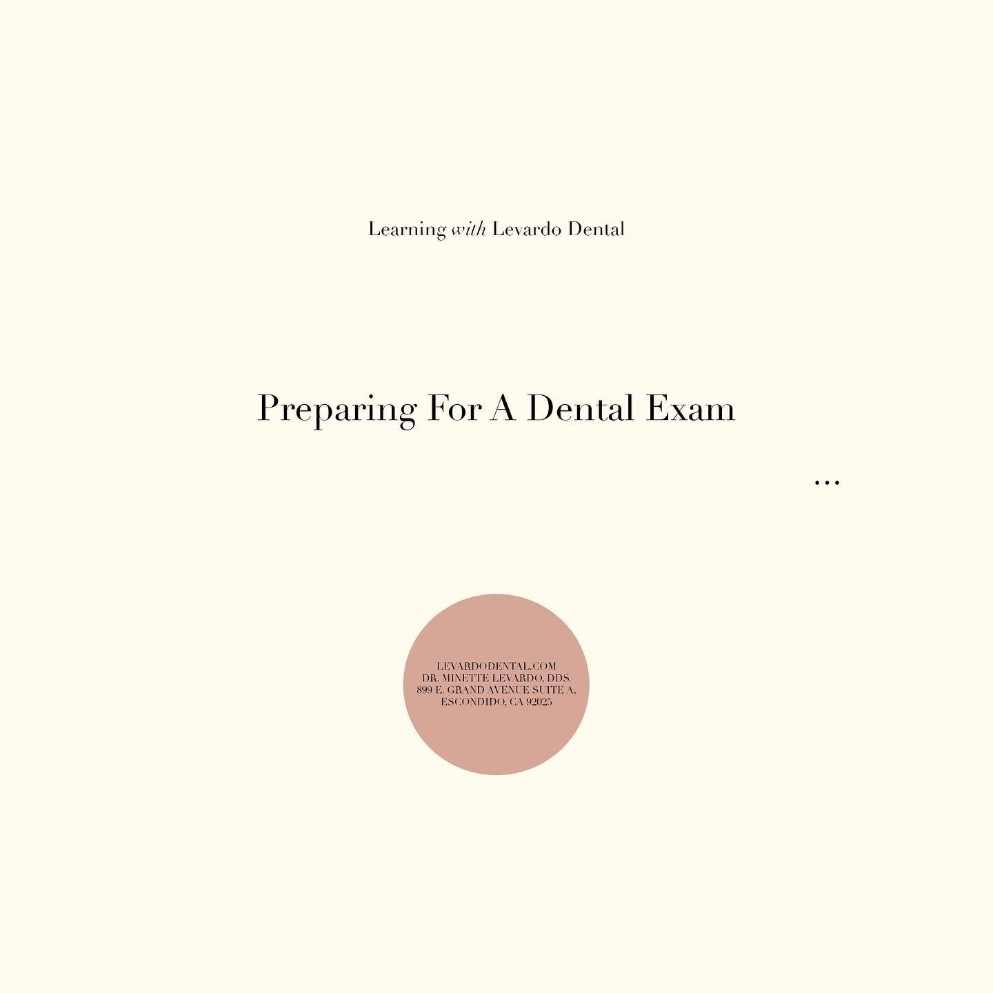 Whether it&rsquo;s your first visit or a regular checkup, there&rsquo;s nothing to fear when it comes to dental exams. We do our absolute best to create the safest environment for our patients. Here are a few helpful tips to prepare for your next exa