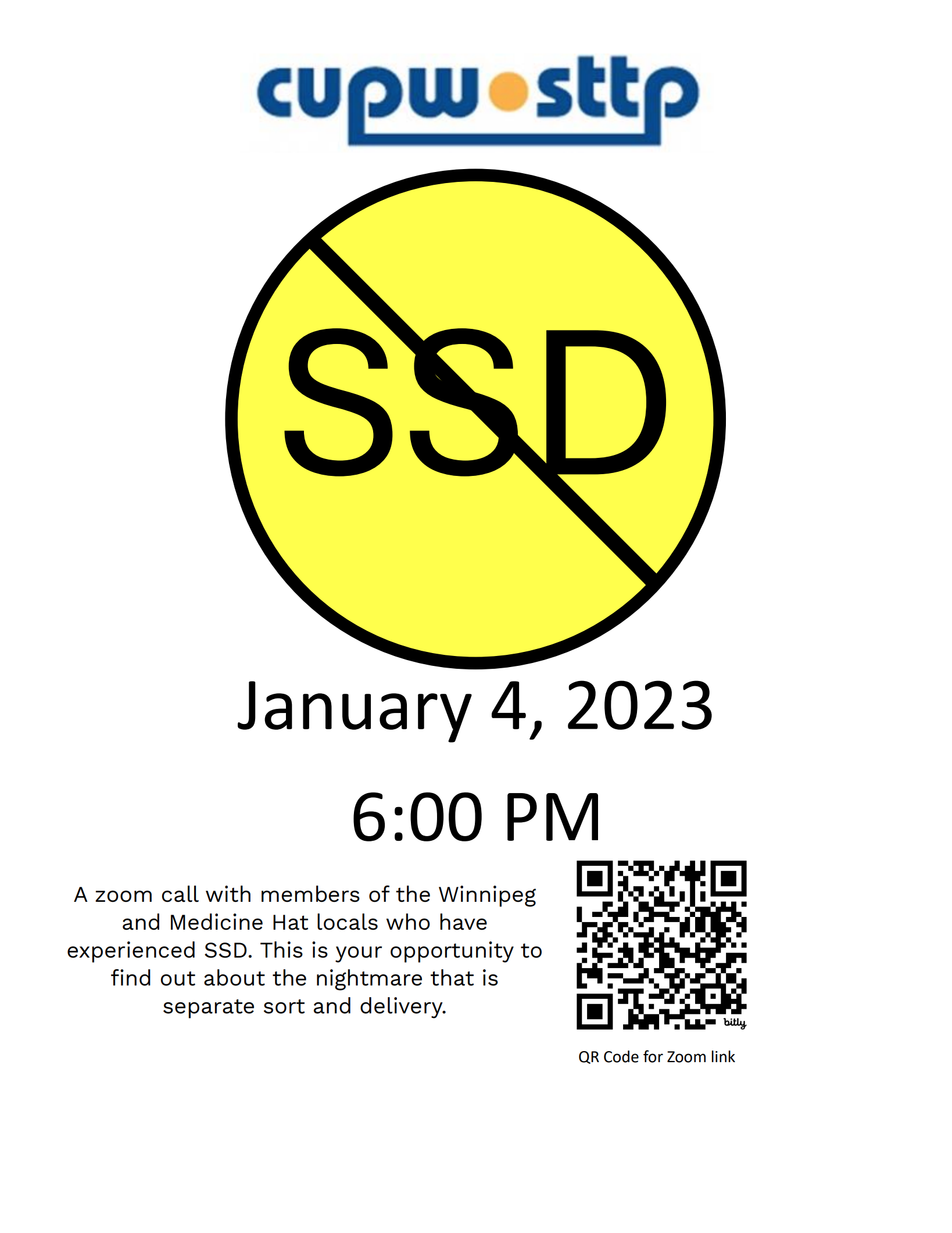 Stop SSD Zoom Call