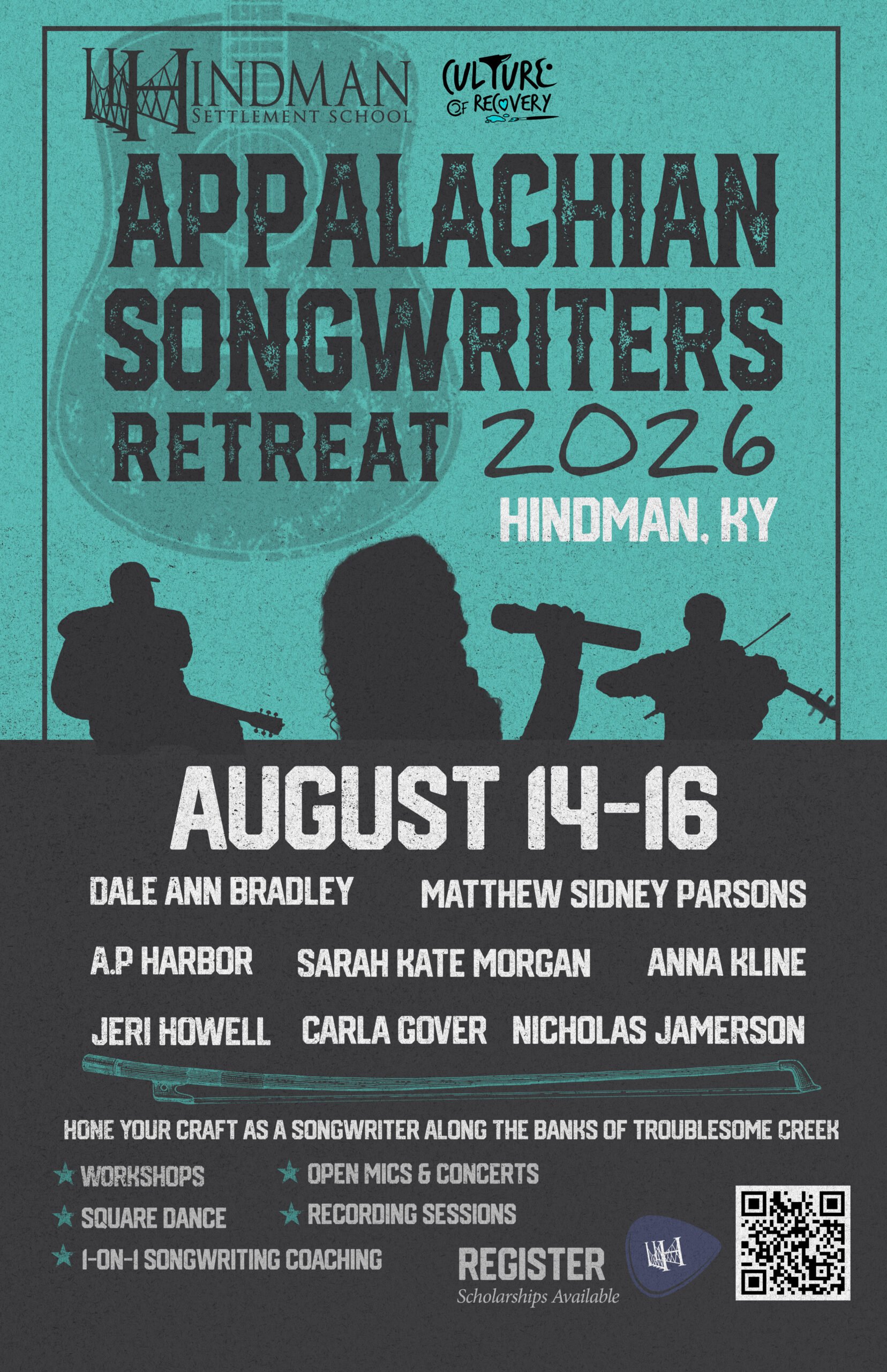 Appalachian Songwriters Retreat 2026