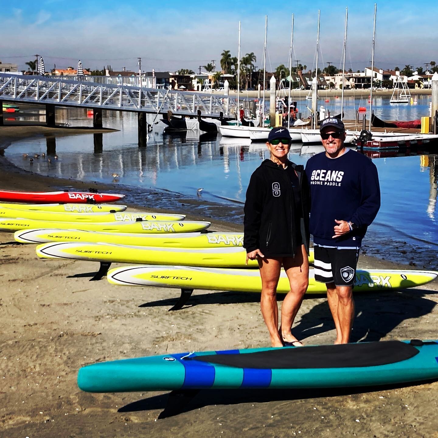 Paddling into the New Year!💥
Happy January 2021!! It is perfect timing to learn to prone paddle or kick start your training!  We are ready &amp; here for your intro lessons, groups, race training, team building, events, etc! 
#letsdothis #pronepaddl