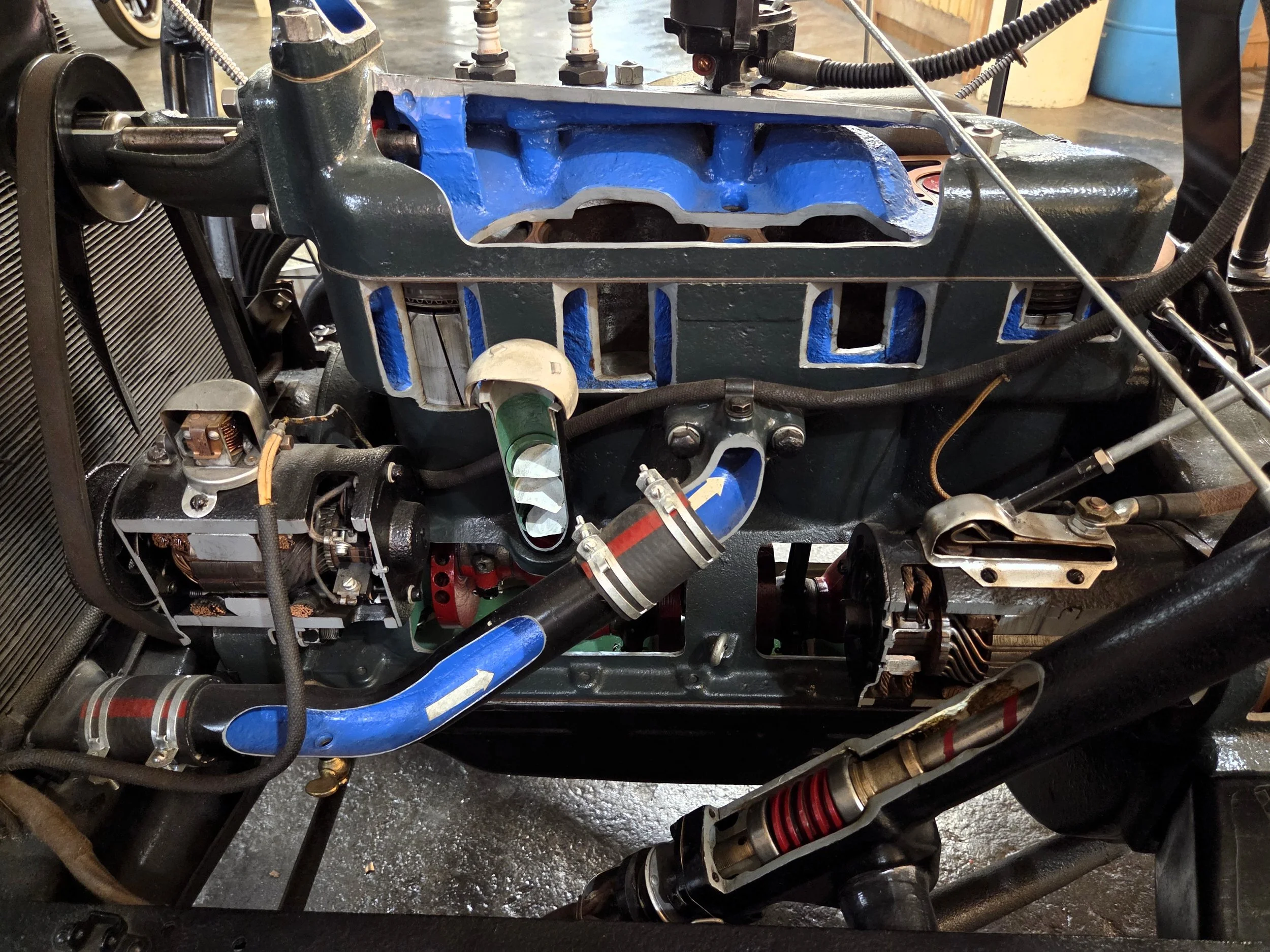 Engine - Driver's side