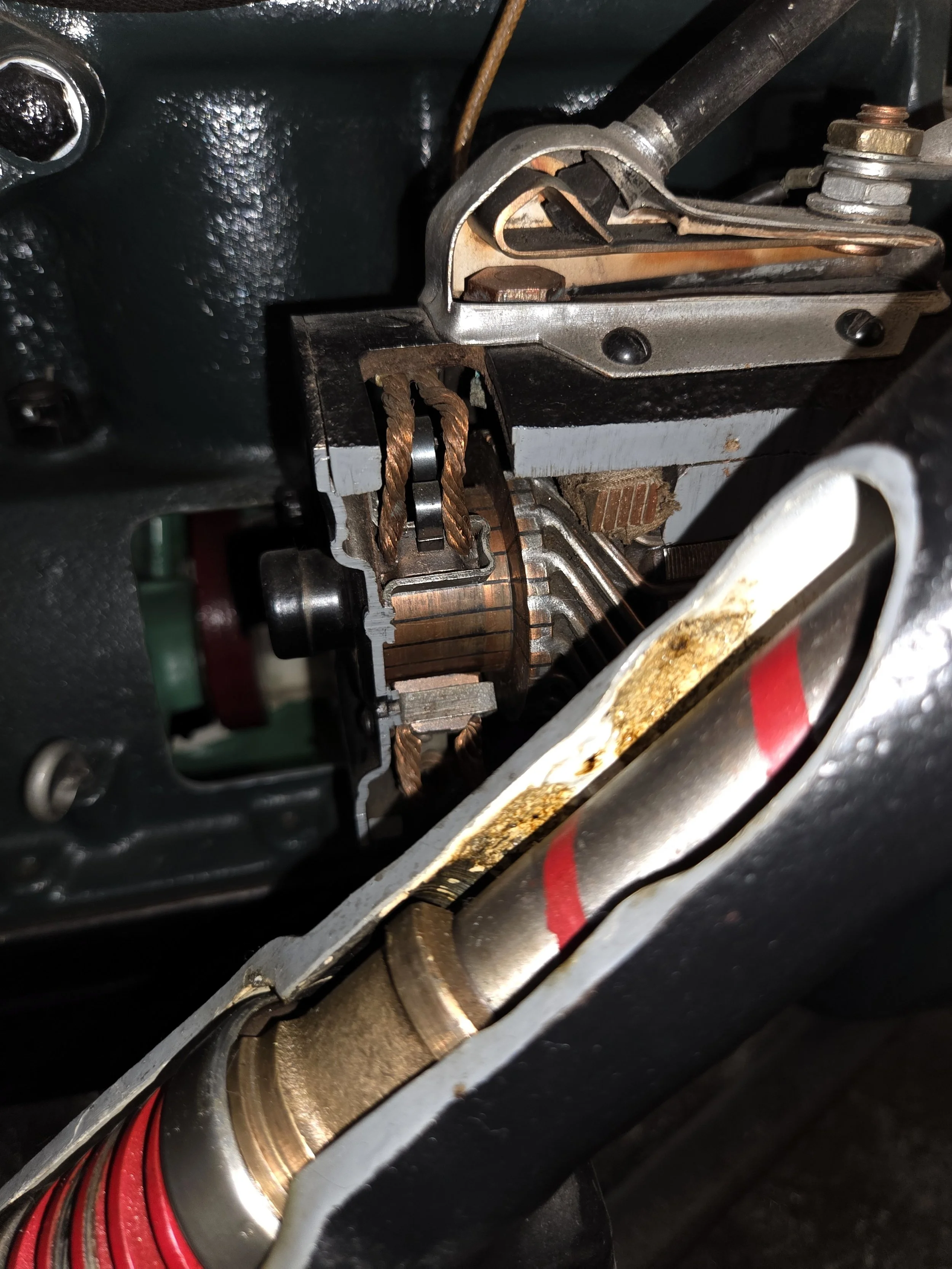 Starter Motor and Switch