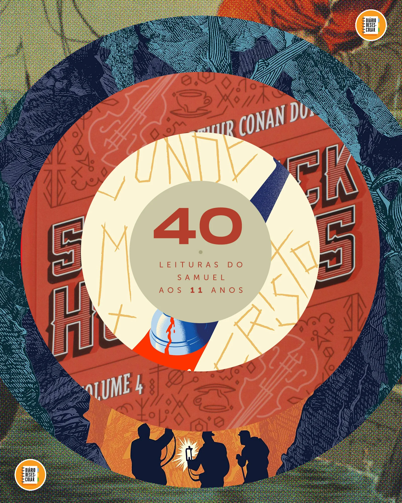 40 leituras do Samuel aos 11 anos.