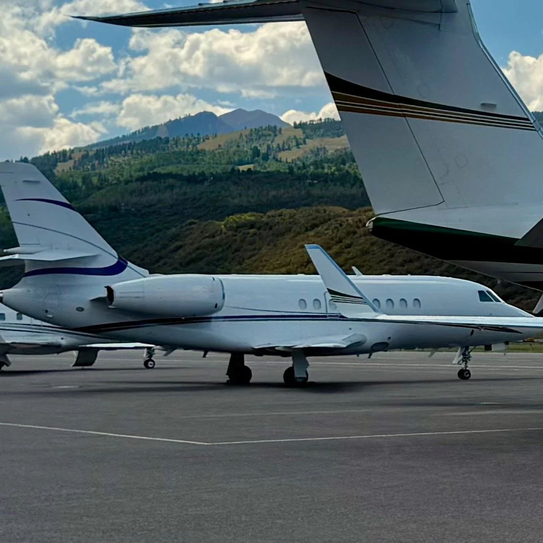 Looks like a plane spotter captured an EquityJet again, this time in Aspen.