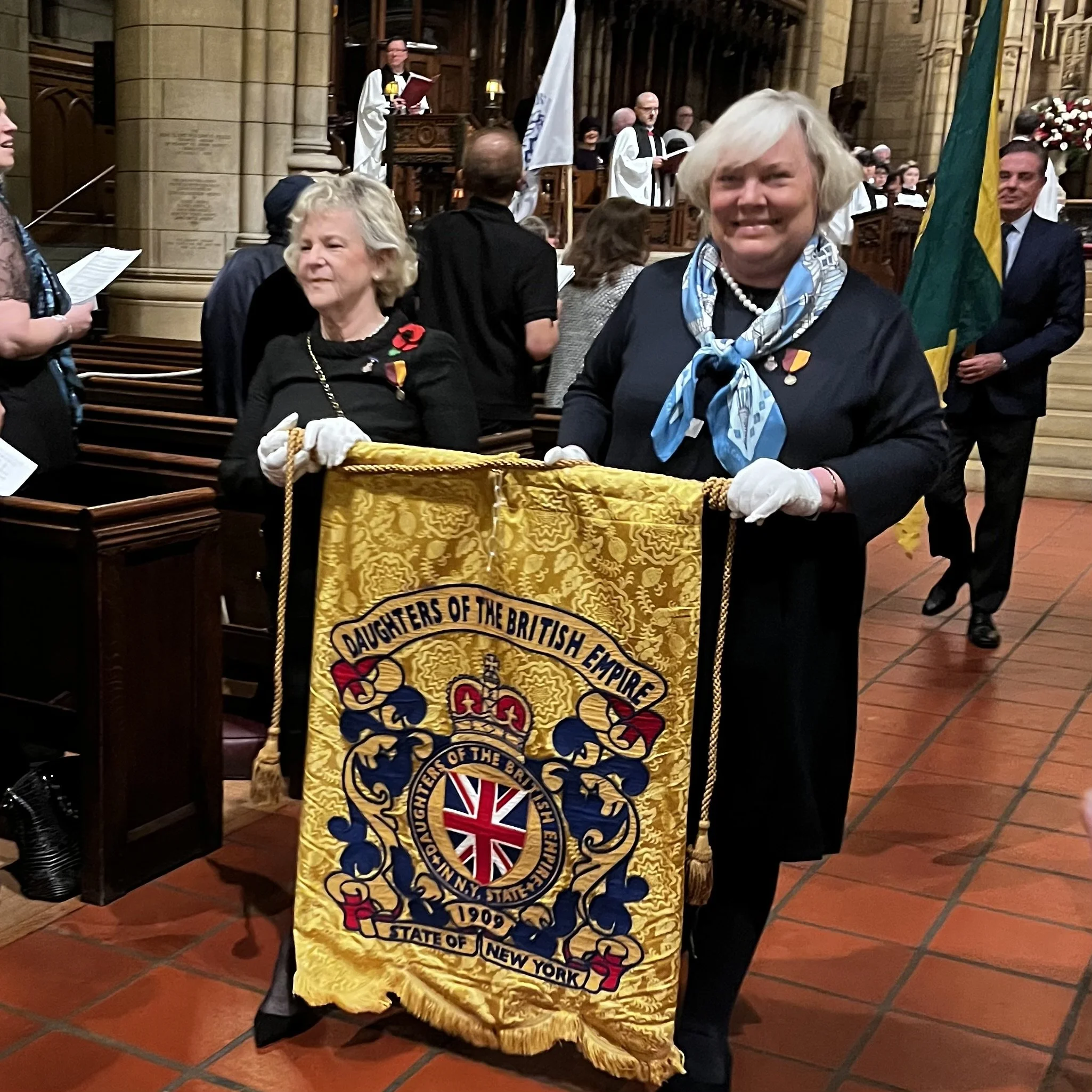 The 104th Annual Flag Service for the Genealogical and Historical Societies of New York at Saint Thomas Church, Fifth Avenue - A Choral Evensong with Act of Remembrance