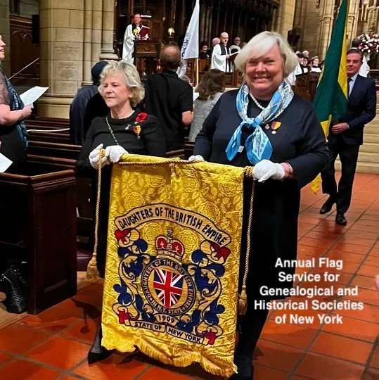 Lori Shepherd carrying banner.JPG