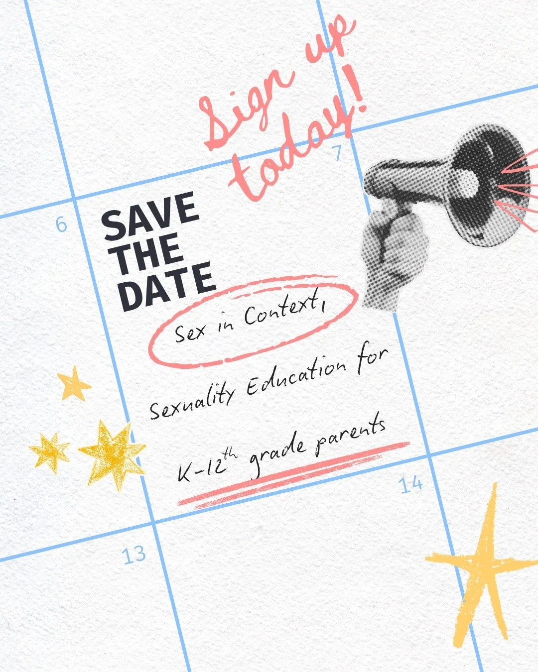 ✨ Sex in Context: Sexuality Education for Parents K-12th Grades will run on March 7th at The Center for Early Education in Los Angeles. Registration is $395 for a full day of best-practice sexuality education. 

Visit www.comethod.org/events to sign 