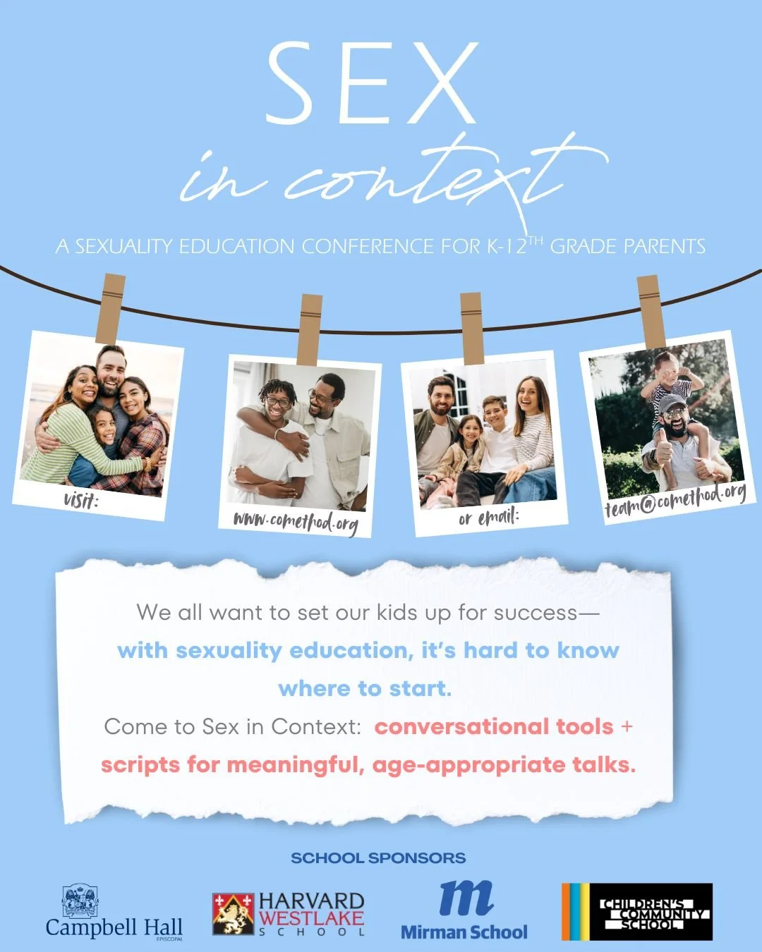 When we were growing up, conversations about sexual identity, growth, and decision-making were often singular: parents would have "the talk" and that was it. But we know better now. Kids deserve consistent, scaffolded, developmentally appro