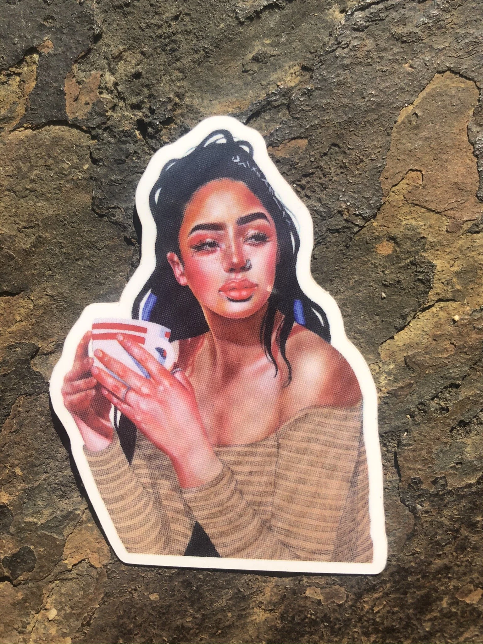 Keep Me Warm Sticker