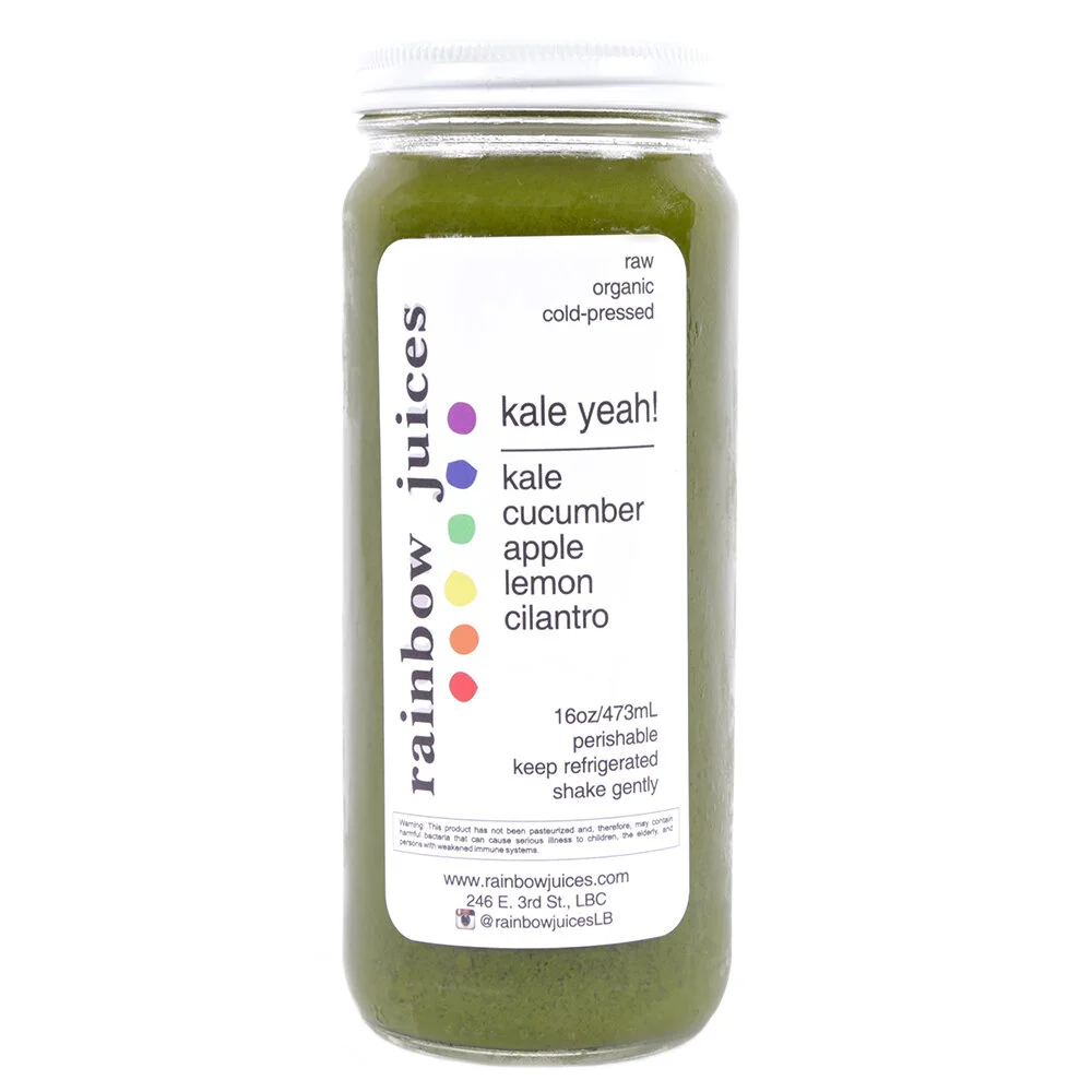 OUR MENU — RAINBOW JUICES