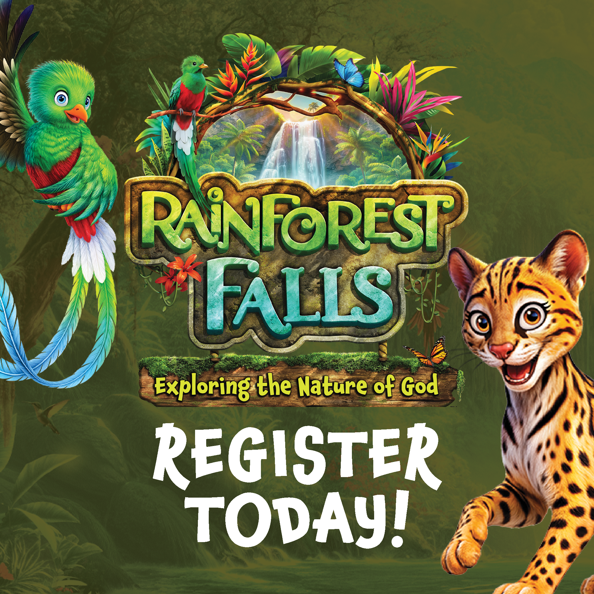Image promoting the event that includes the Register Today text