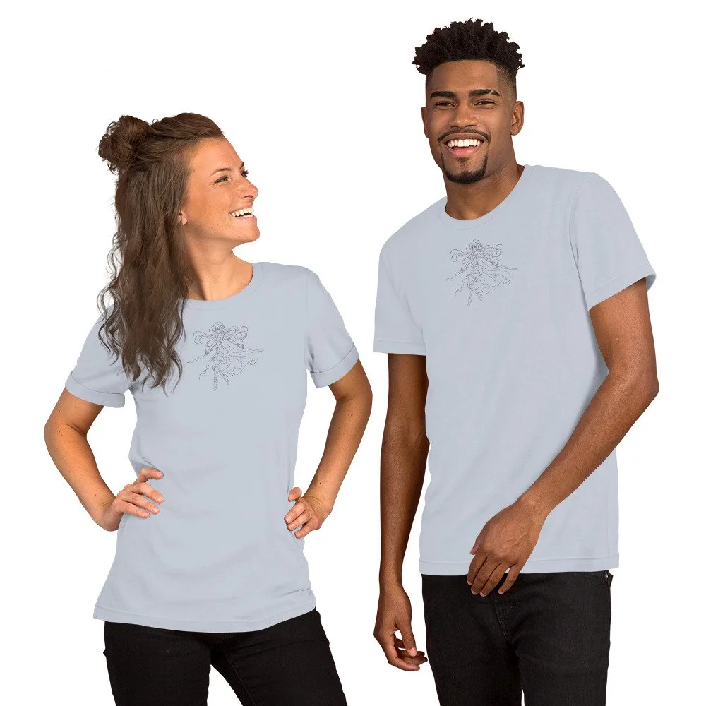 Unisex t-shirt - Lineart