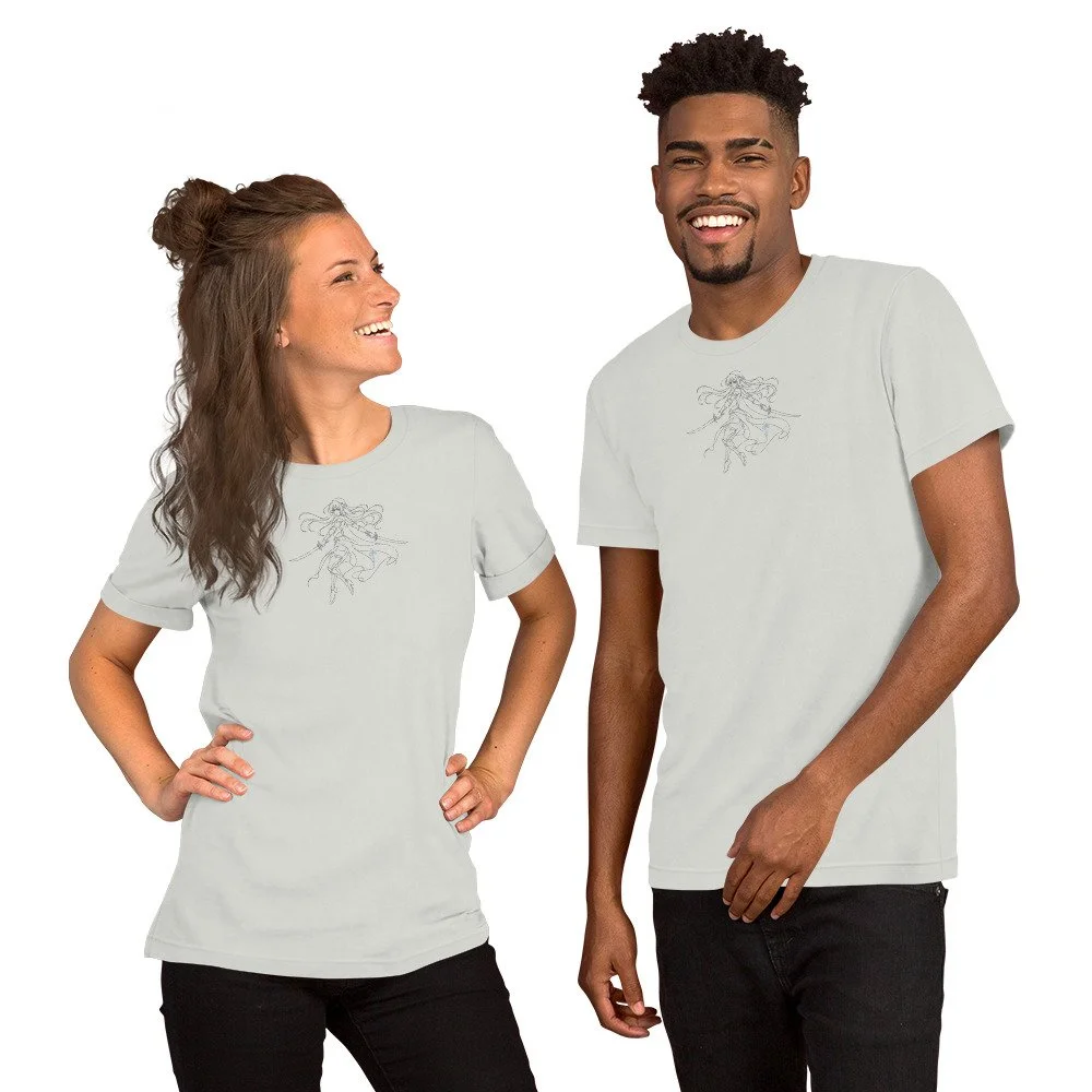 Unisex t-shirt - Lineart