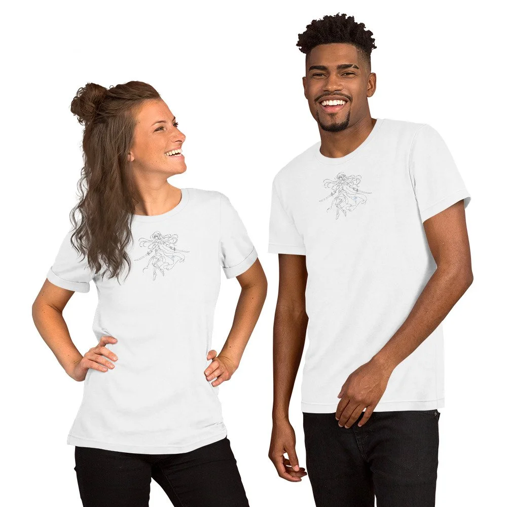 Unisex t-shirt - Lineart