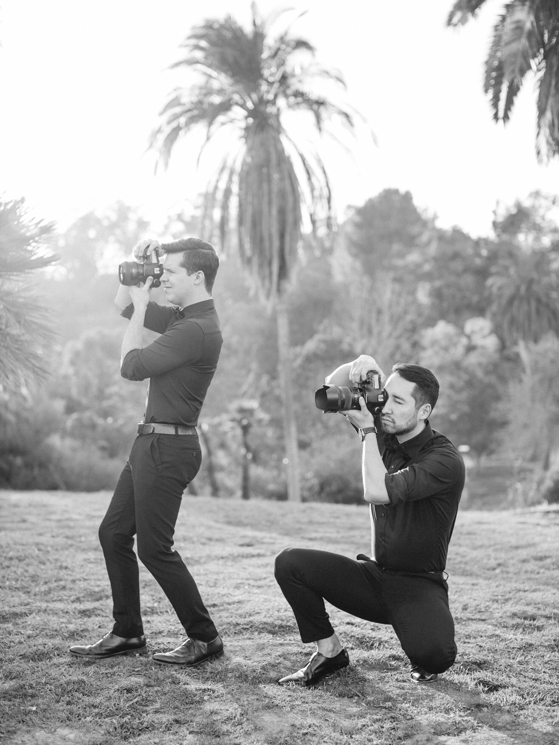 Los Angeles gay wedding photographer team Todd Danforth Photography