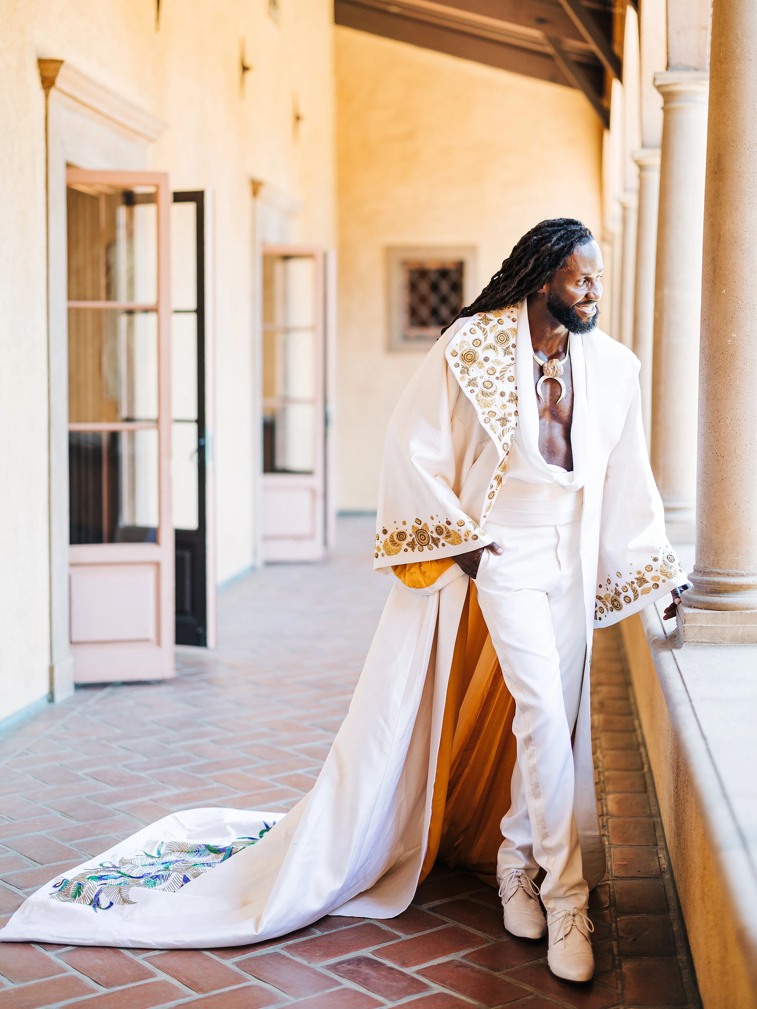 Glamorous LGBT wedding inspired by couture fashion — Los Angeles and