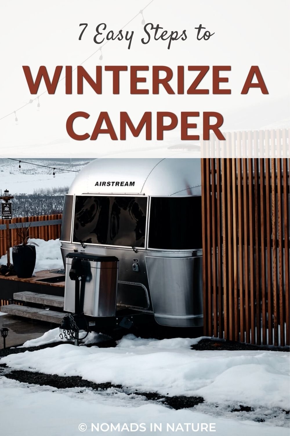 winterize wildwood travel trailer