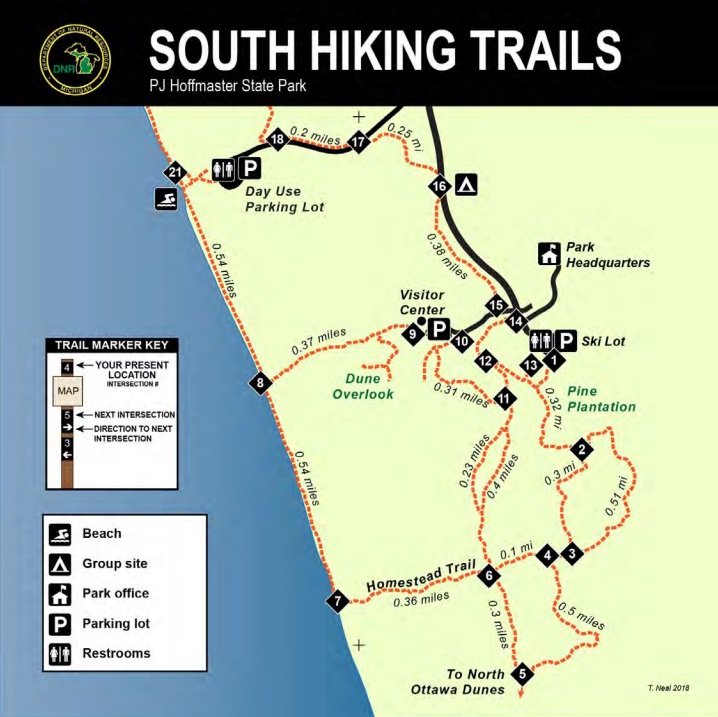 South Trails - Hoffmaster State Park