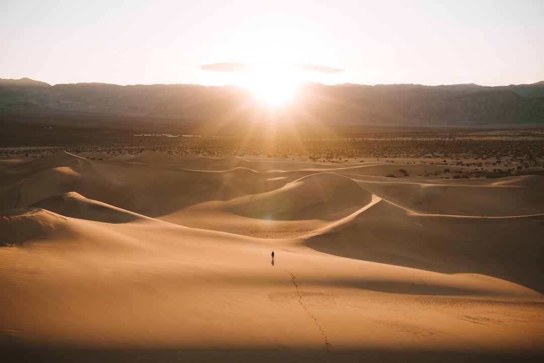   Death Valley Sunrise - Mesquite Dunes, photo courtesy of    @lifeof_peter_   