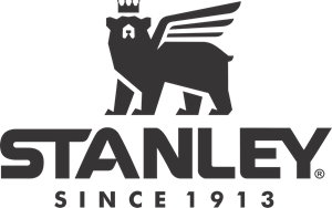 Logo of Stanley, featuring a griffin with outstretched wings and the text 'STANLEY SINCE 1913' below.